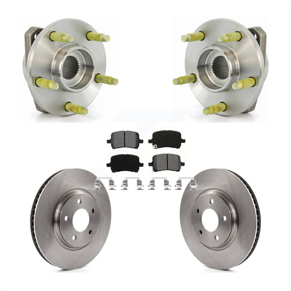 Transit Auto - KBB-105620 - Front Wheel Bearing and Hub Assembly Kits