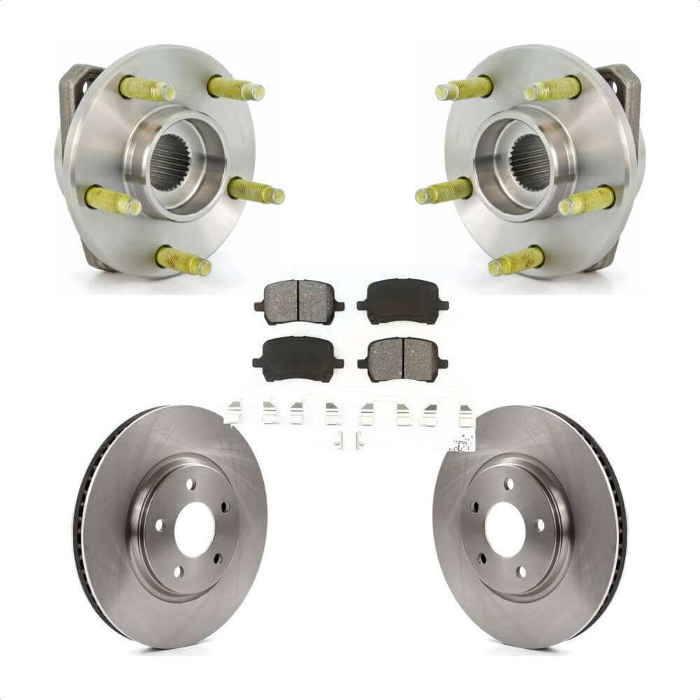 Transit Auto - KBB-105621 - Front Wheel Bearing and Hub Assembly Kits