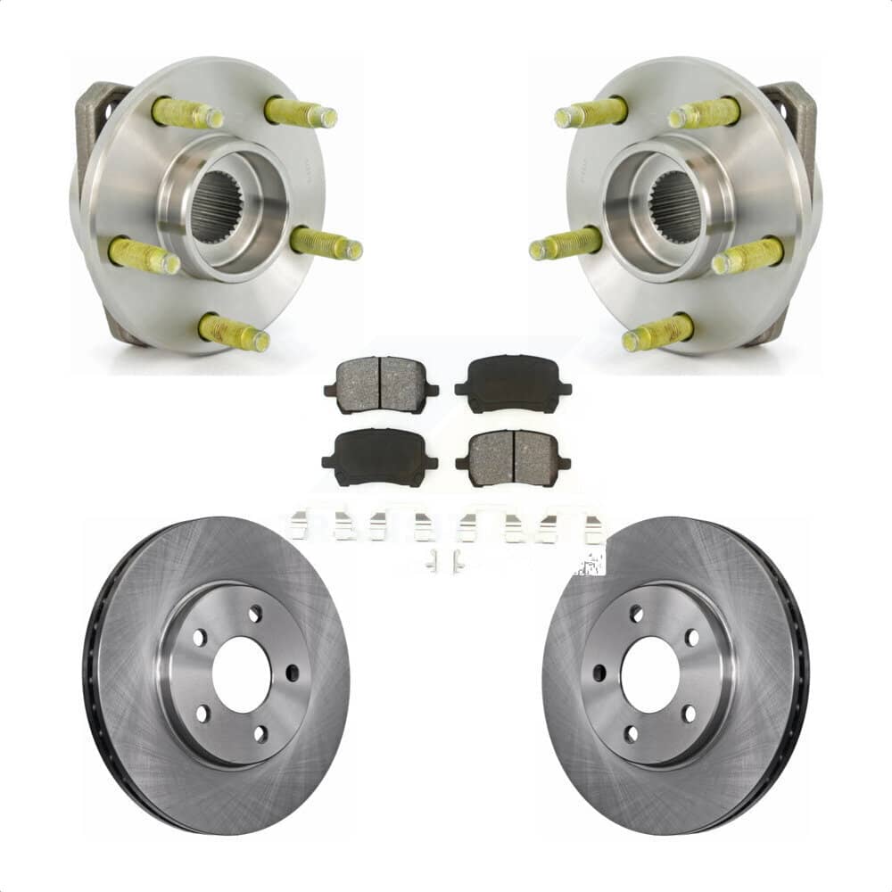 Transit Auto - KBB-105623 - Front Wheel Bearing and Hub Assembly Kits