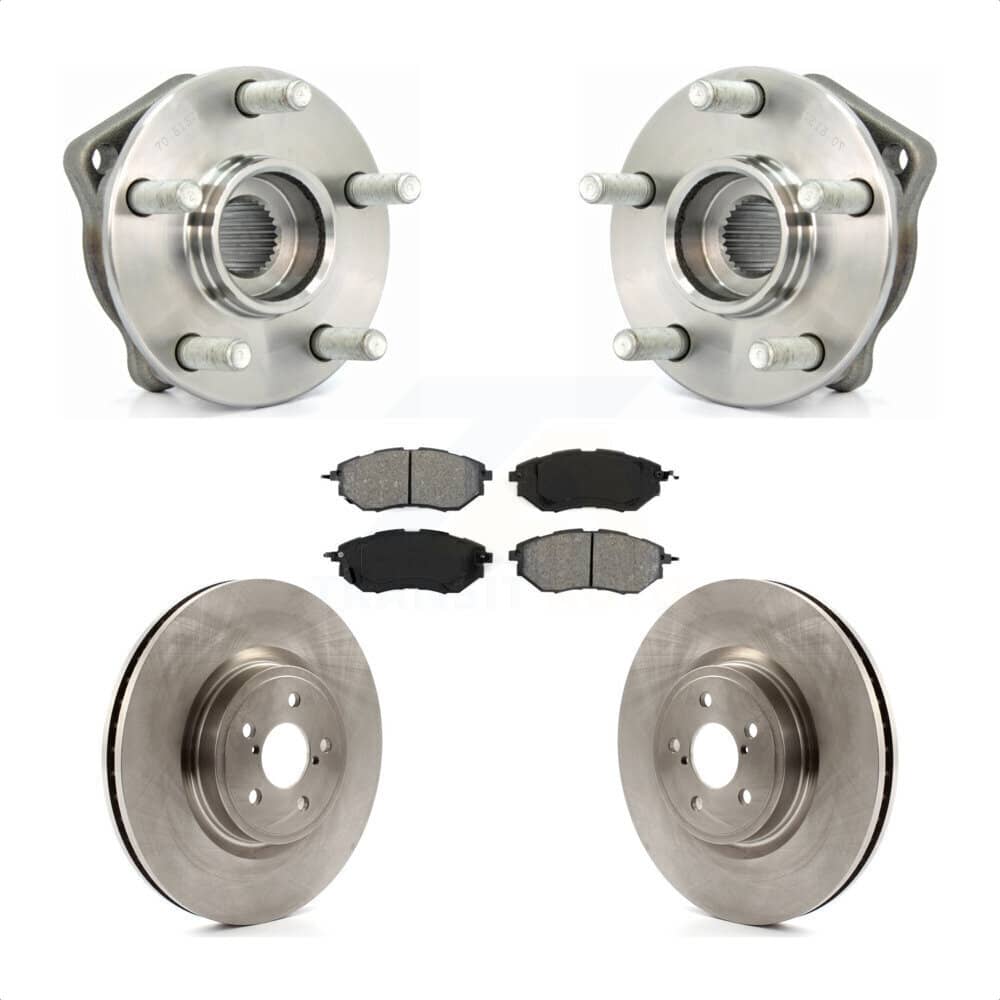 Transit Auto - KBB-105633 - Front Wheel Bearing and Hub Assembly Kits