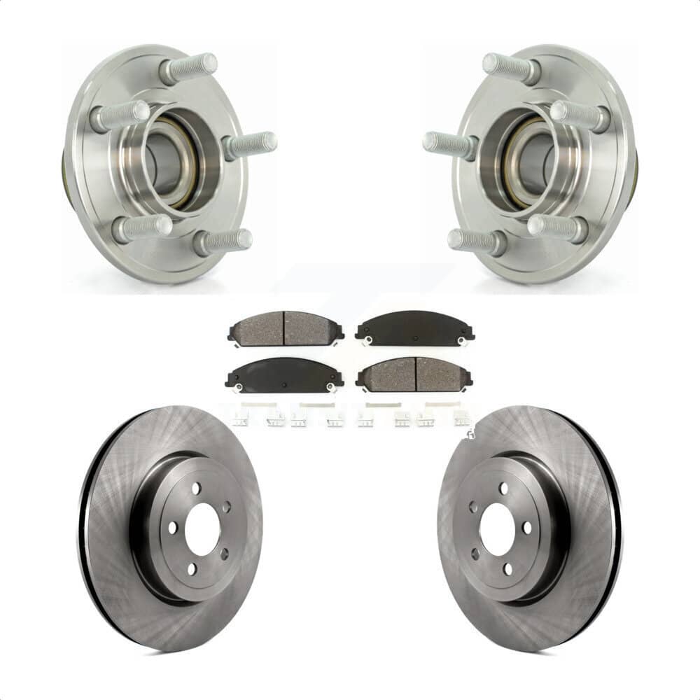 Transit Auto - KBB-105643 - Front Wheel Bearing and Hub Assembly Kits