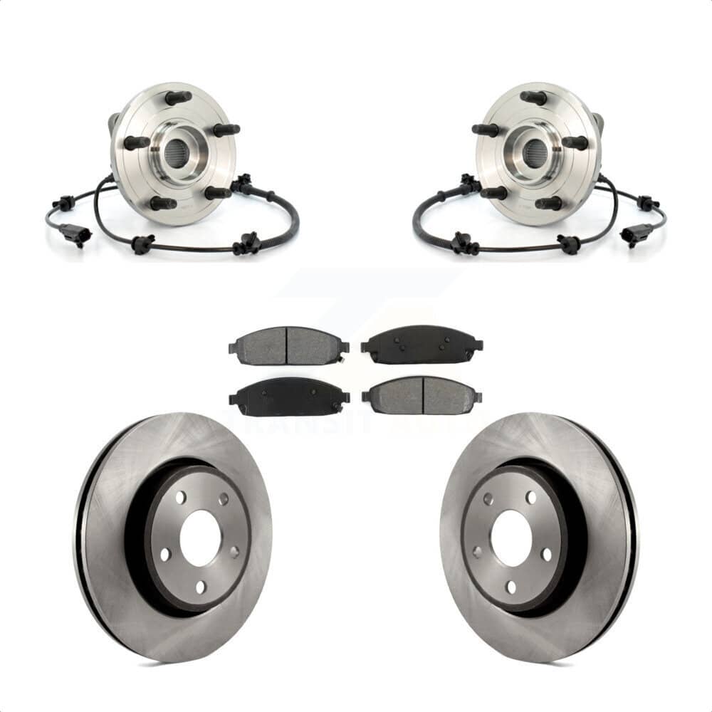 Transit Auto - KBB-105652 - Front Wheel Bearing and Hub Assembly Kits