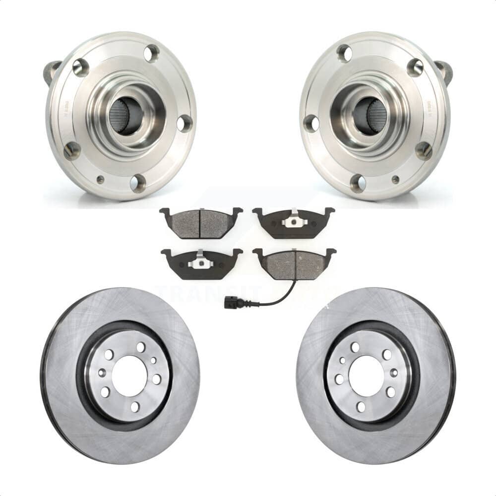 Transit Auto - KBB-105662 - Front Wheel Bearing and Hub Assembly Kits