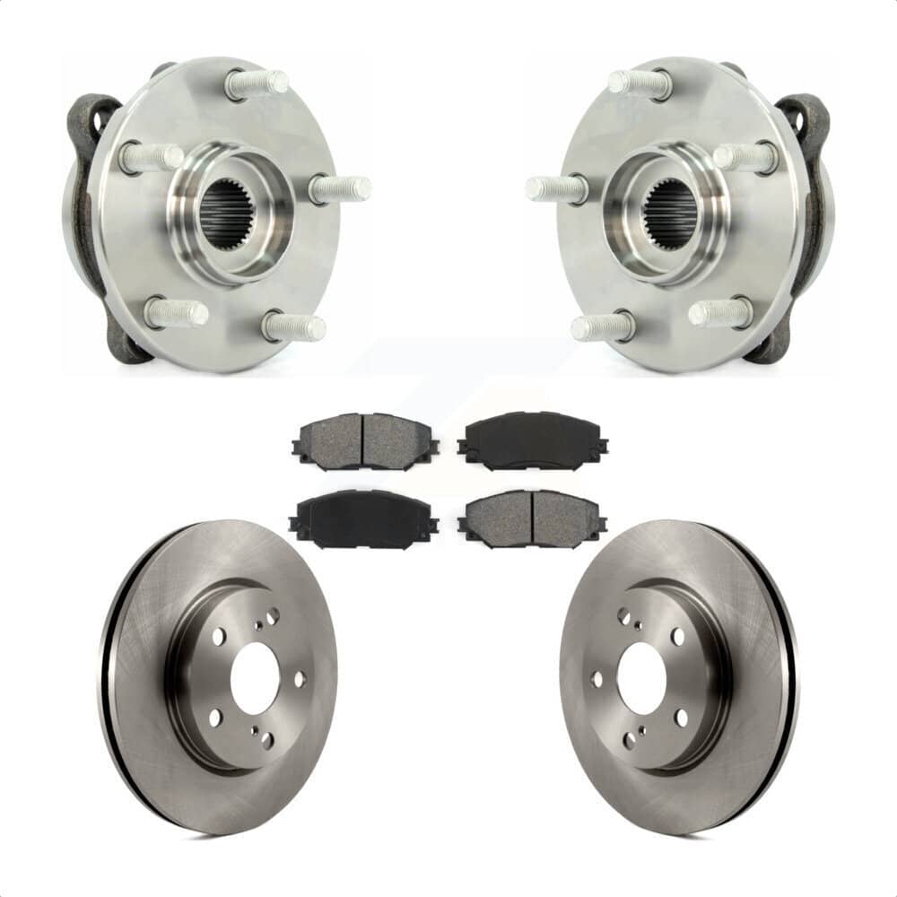 Transit Auto - KBB-105684 - Front Wheel Bearing and Hub Assembly Kits