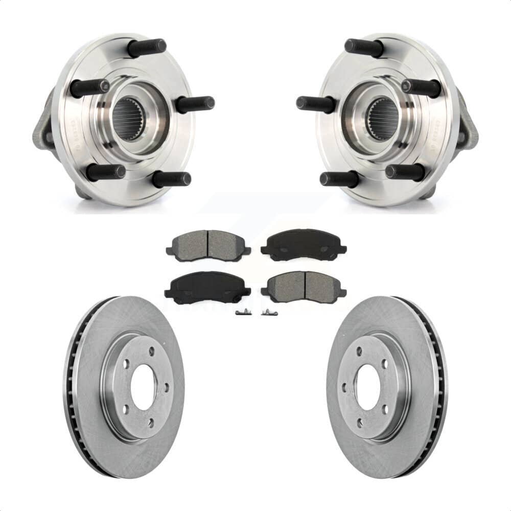 Transit Auto - KBB-105692 - Front Wheel Bearing and Hub Assembly Kits
