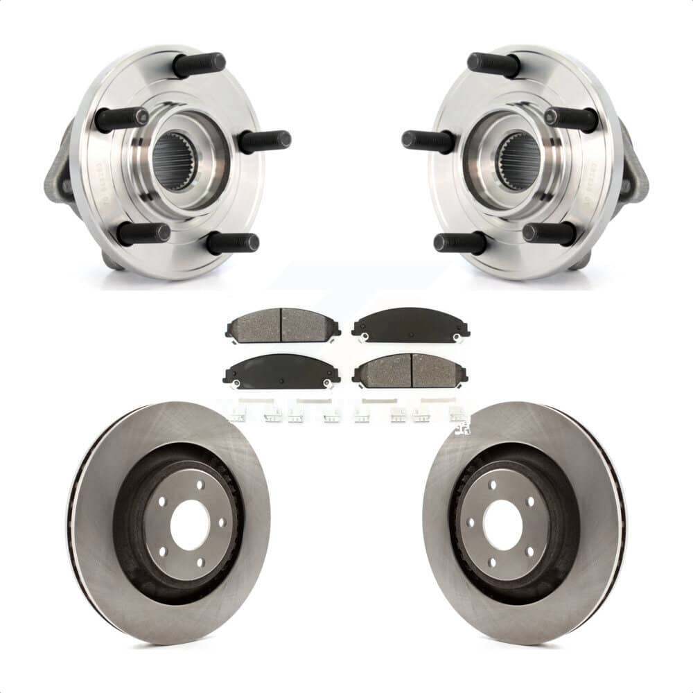 Transit Auto - KBB-105694 - Front Wheel Bearing and Hub Assembly Kits
