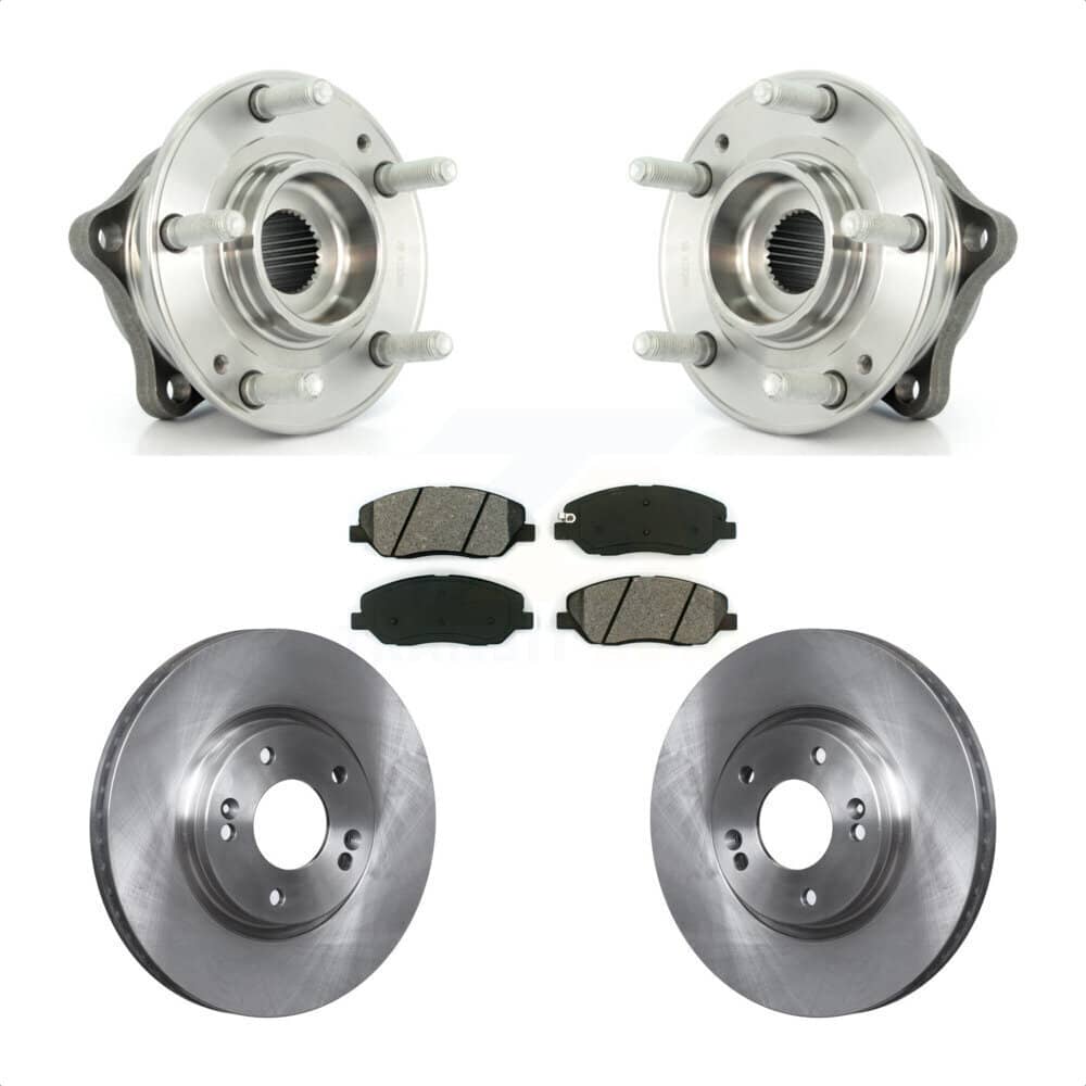 Transit Auto - KBB-105698 - Front Wheel Bearing and Hub Assembly Kits