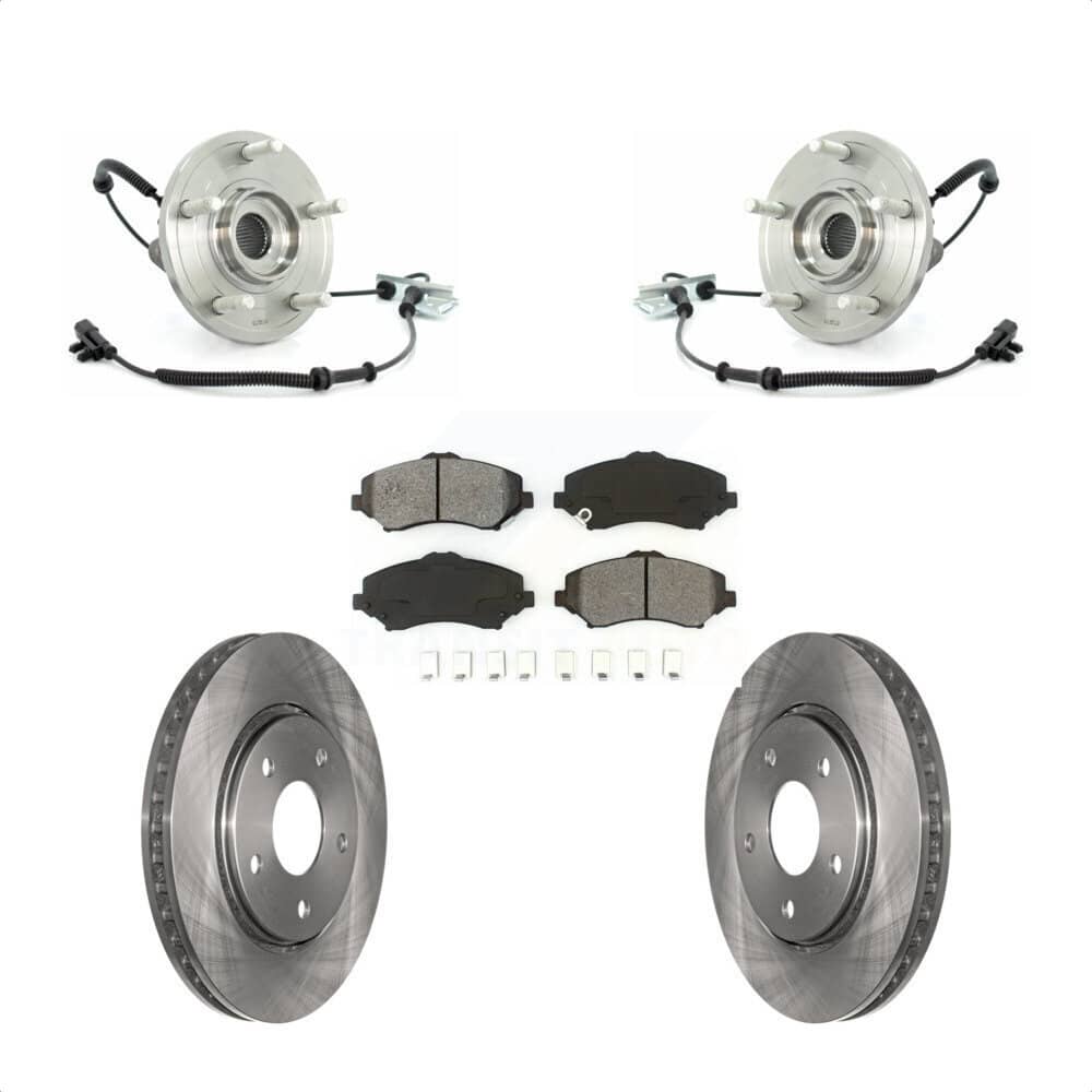 Transit Auto - KBB-105713 - Front Wheel Bearing and Hub Assembly Kits