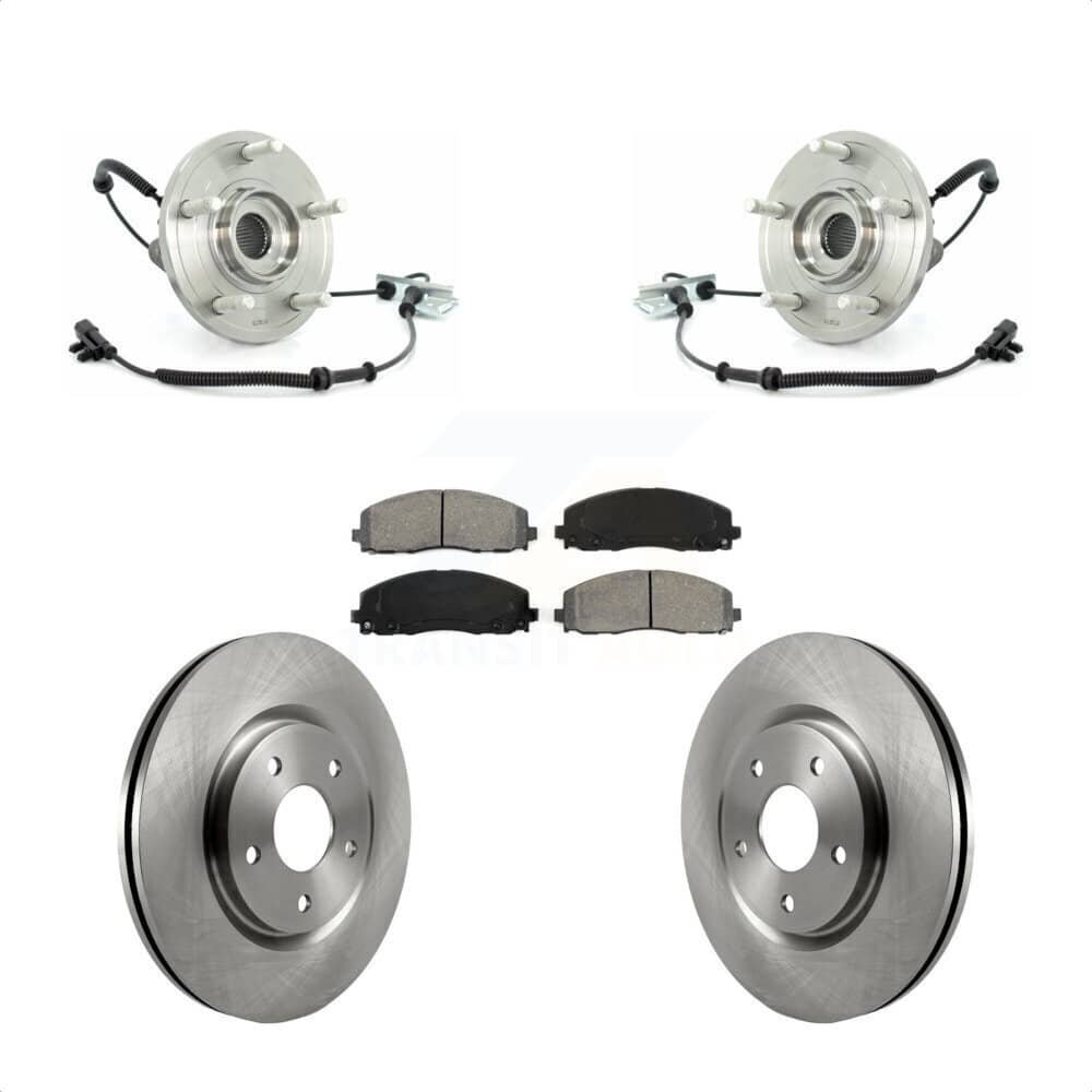 Transit Auto - KBB-105715 - Front Wheel Bearing and Hub Assembly Kits