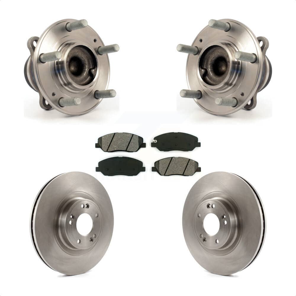 Transit Auto - KBB-105725 - Front Wheel Bearing and Hub Assembly Kits