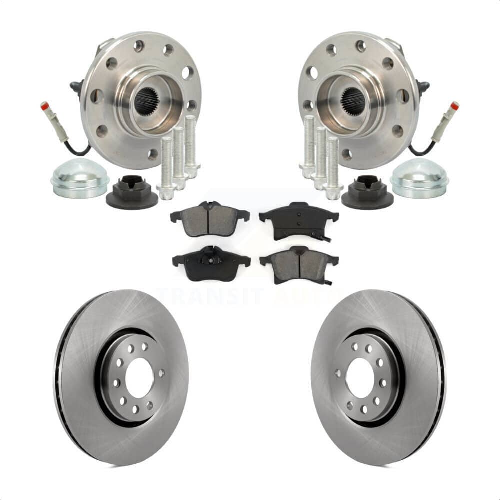 Transit Auto - KBB-105733 - Front Wheel Bearing and Hub Assembly Kits