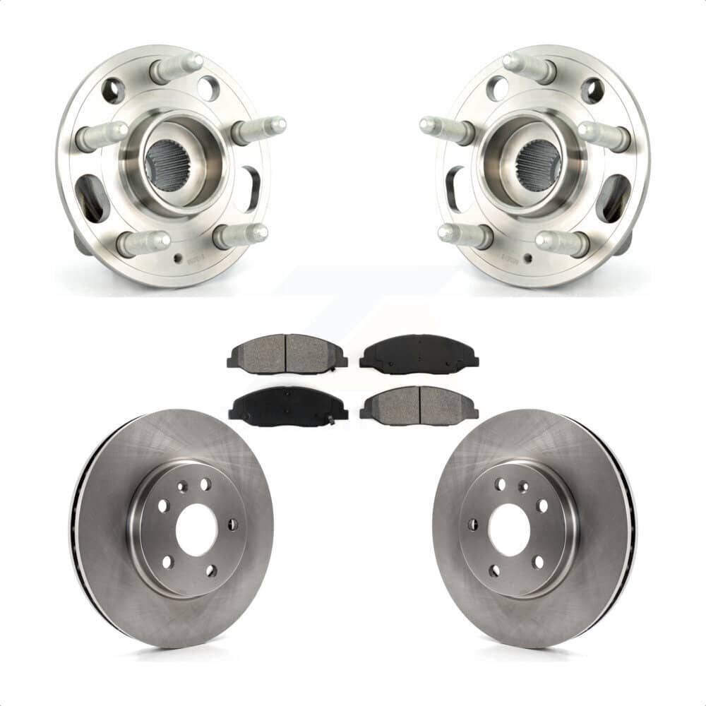 Transit Auto - KBB-105742 - Front Wheel Bearing and Hub Assembly Kits