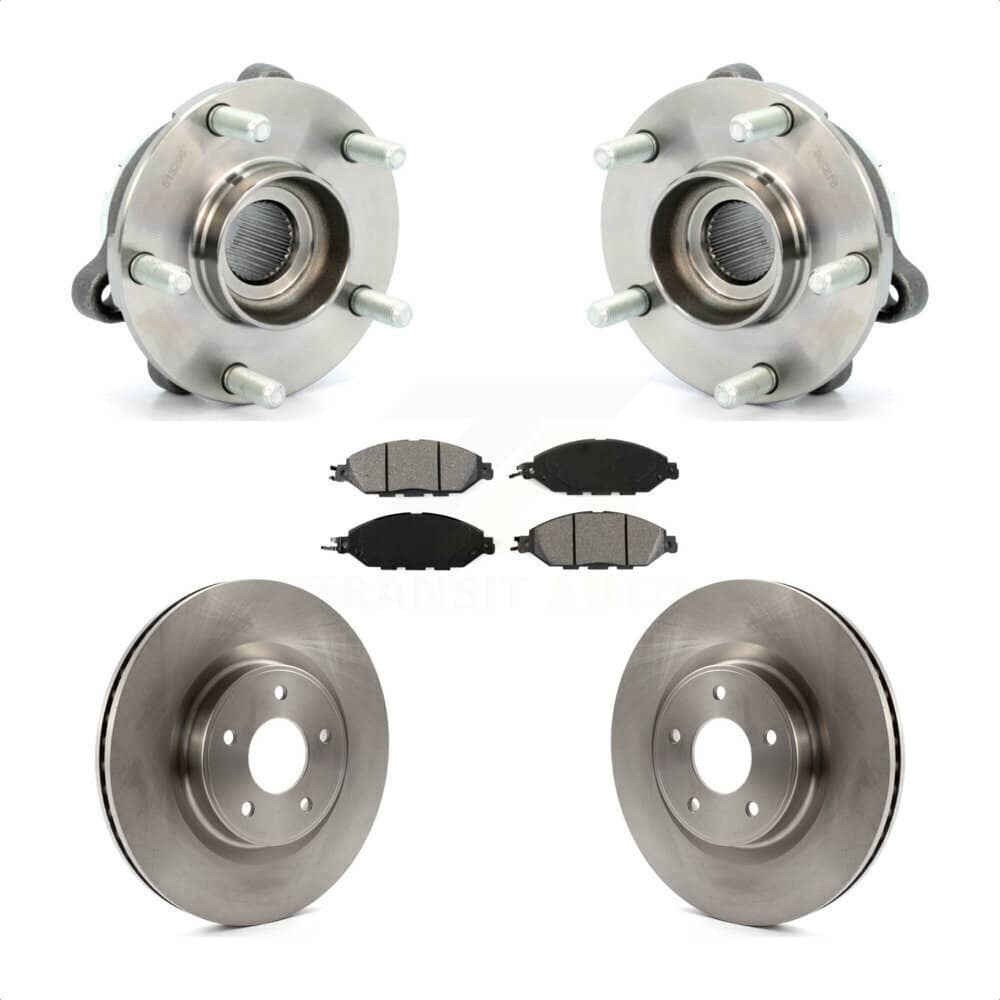 Transit Auto - KBB-105757 - Front Wheel Bearing and Hub Assembly Kits