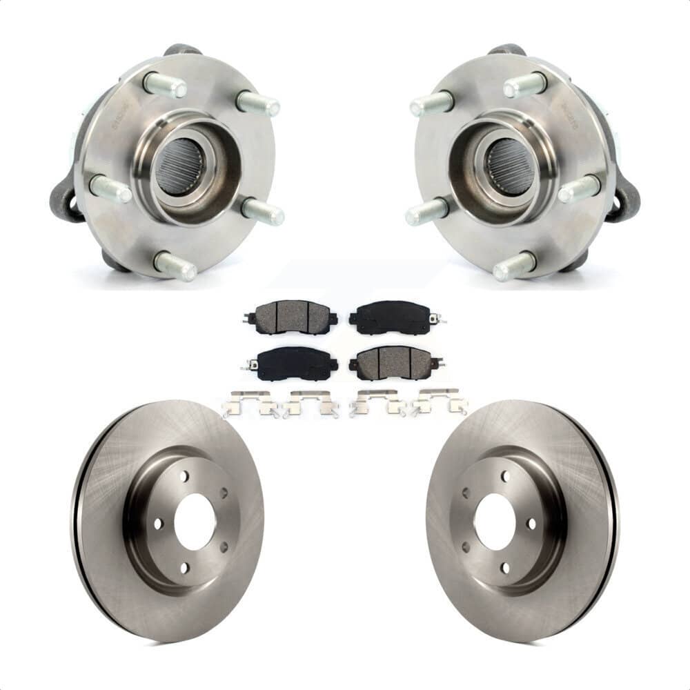 Transit Auto - KBB-105758 - Front Wheel Bearing and Hub Assembly Kits