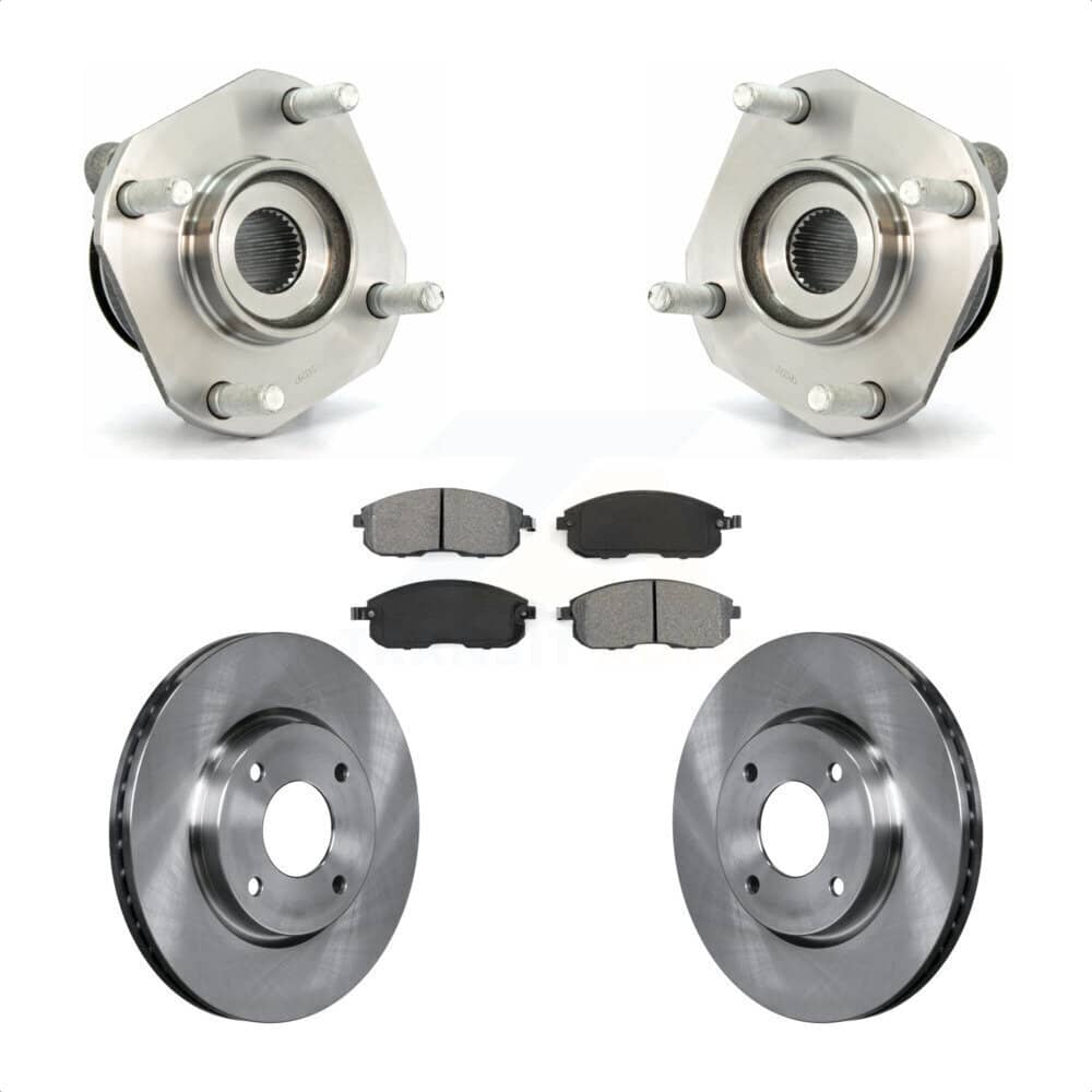 Transit Auto - KBB-105759 - Front Wheel Bearing and Hub Assembly Kits