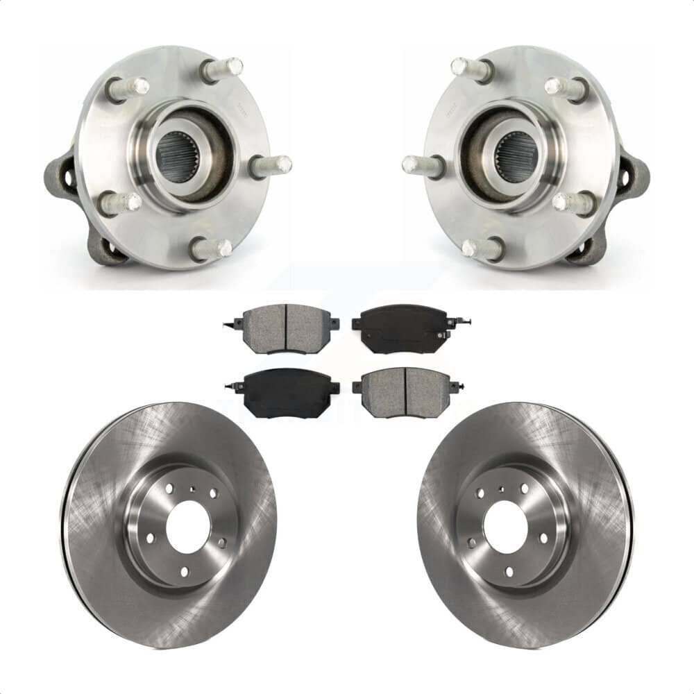 Transit Auto - KBB-105780 - Front Wheel Bearing and Hub Assembly Kits