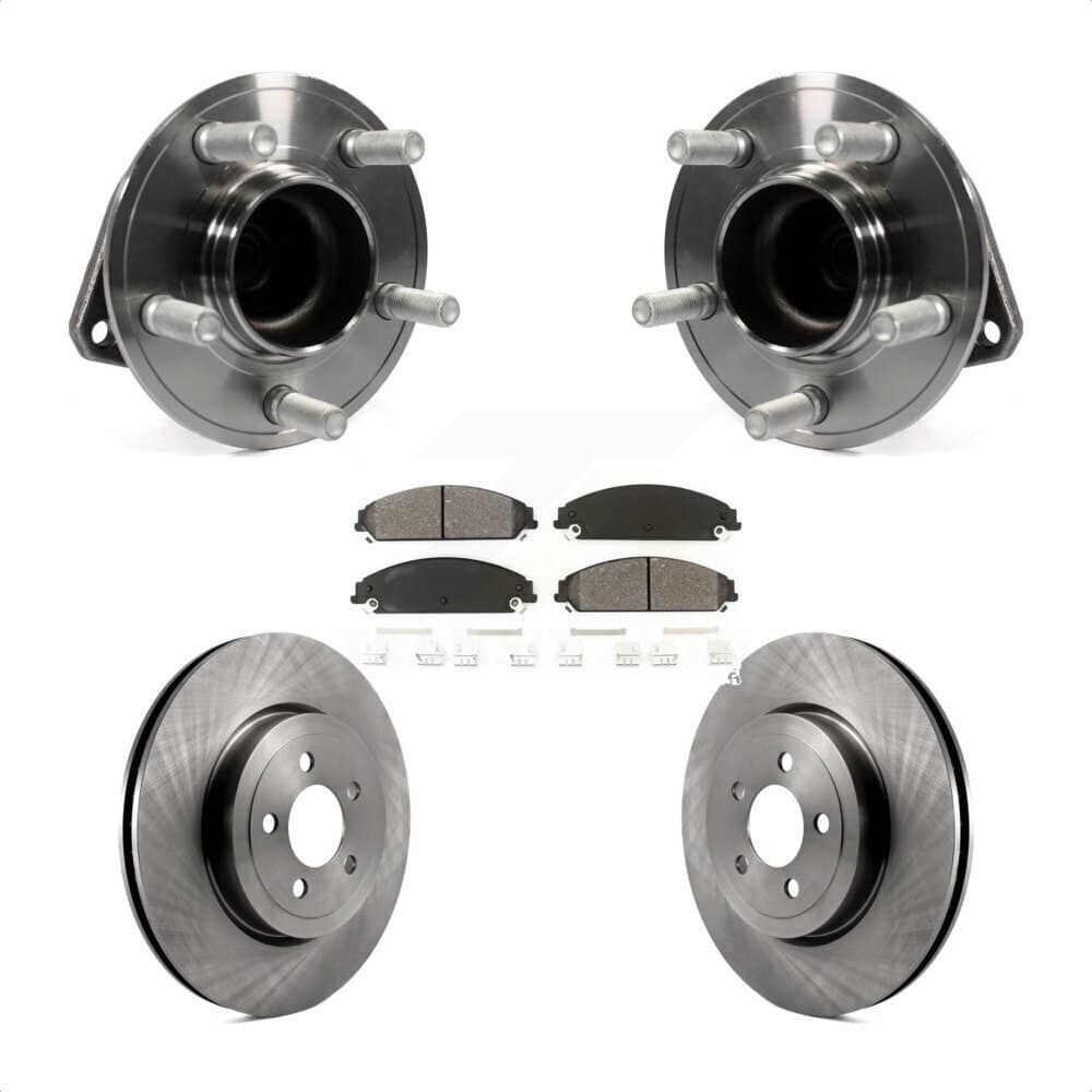 Transit Auto - KBB-105790 - Front Wheel Bearing and Hub Assembly Kits