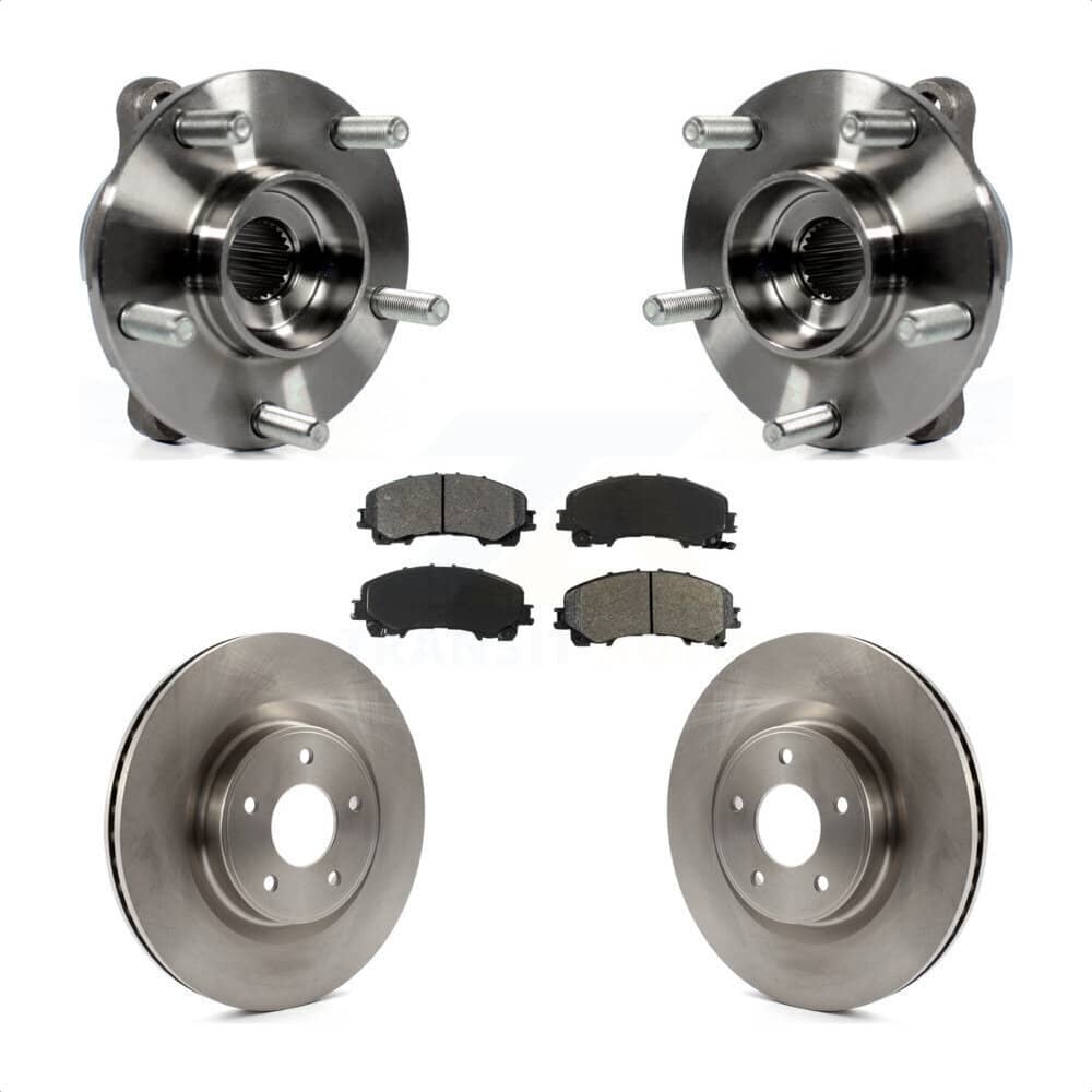 Transit Auto - KBB-105814 - Front Wheel Bearing and Hub Assembly Kits