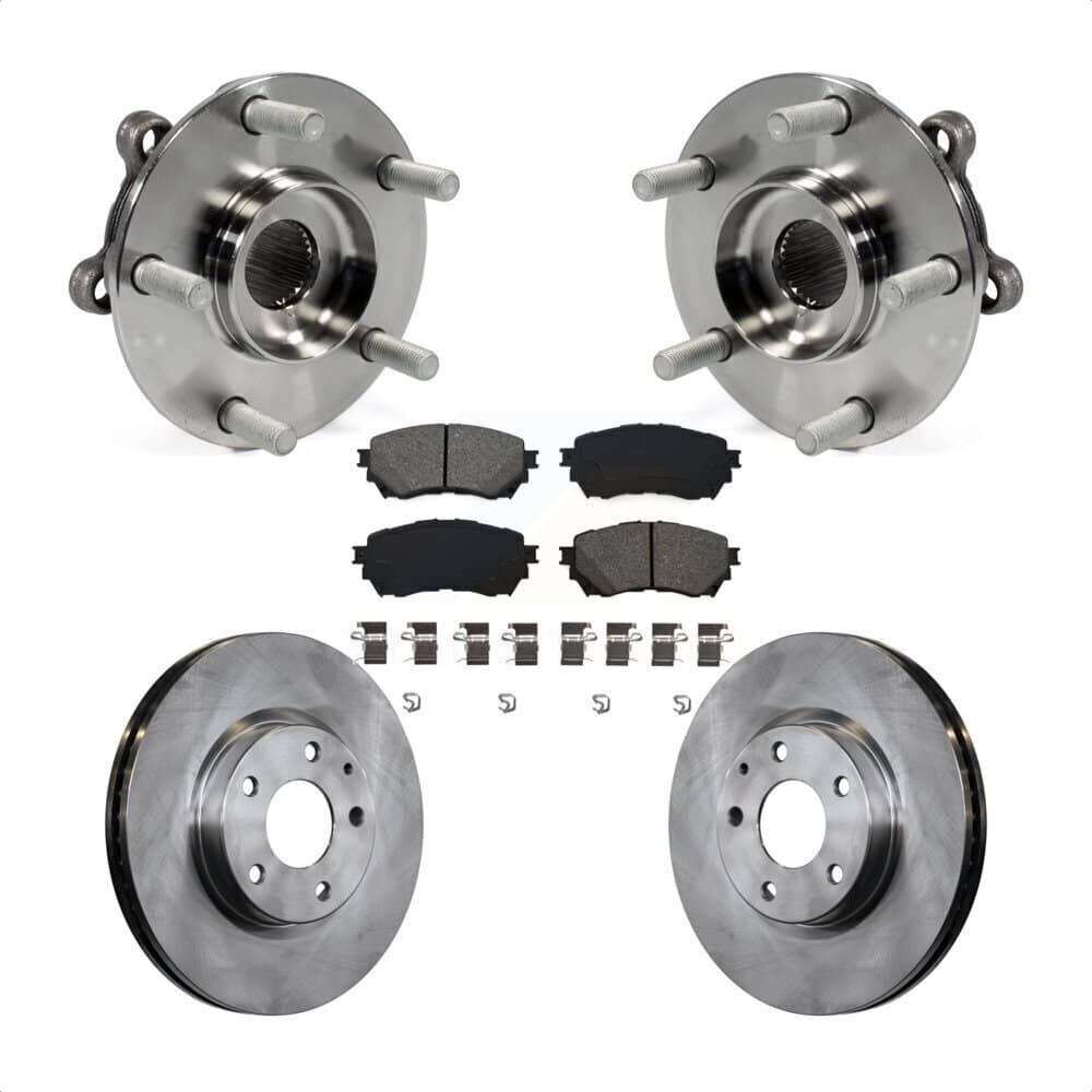 Transit Auto - KBB-105824 - Front Wheel Bearing and Hub Assembly Kits