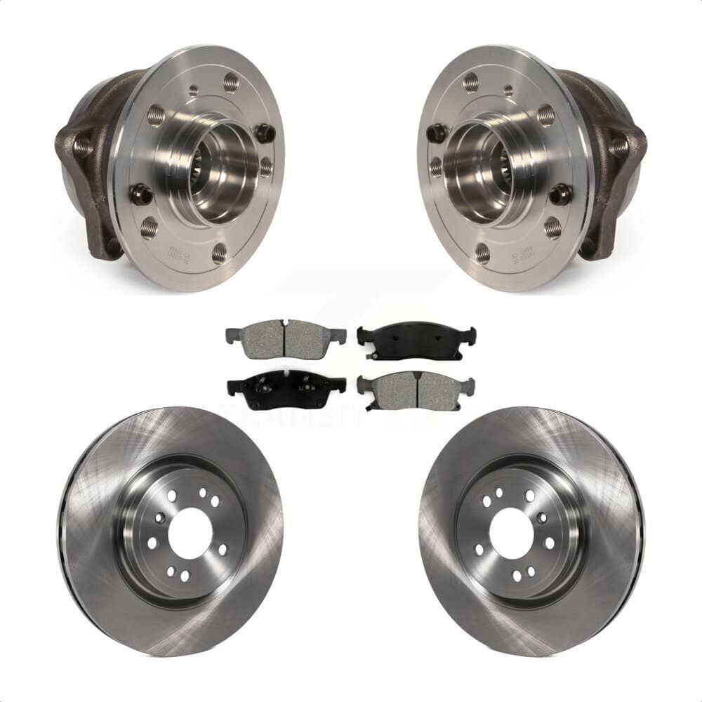 Transit Auto - KBB-105837 - Front Wheel Bearing and Hub Assembly Kits