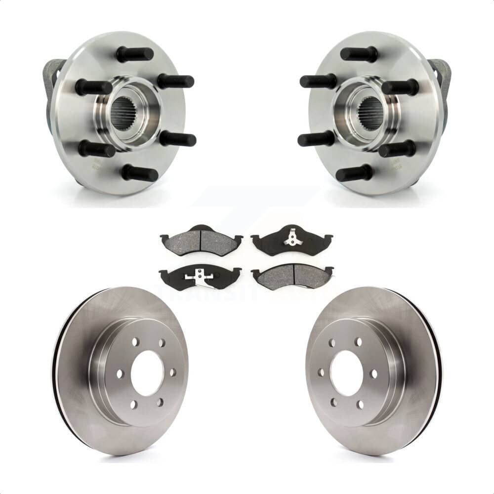 Transit Auto - KBB-105862 - Front Wheel Bearing and Hub Assembly Kits