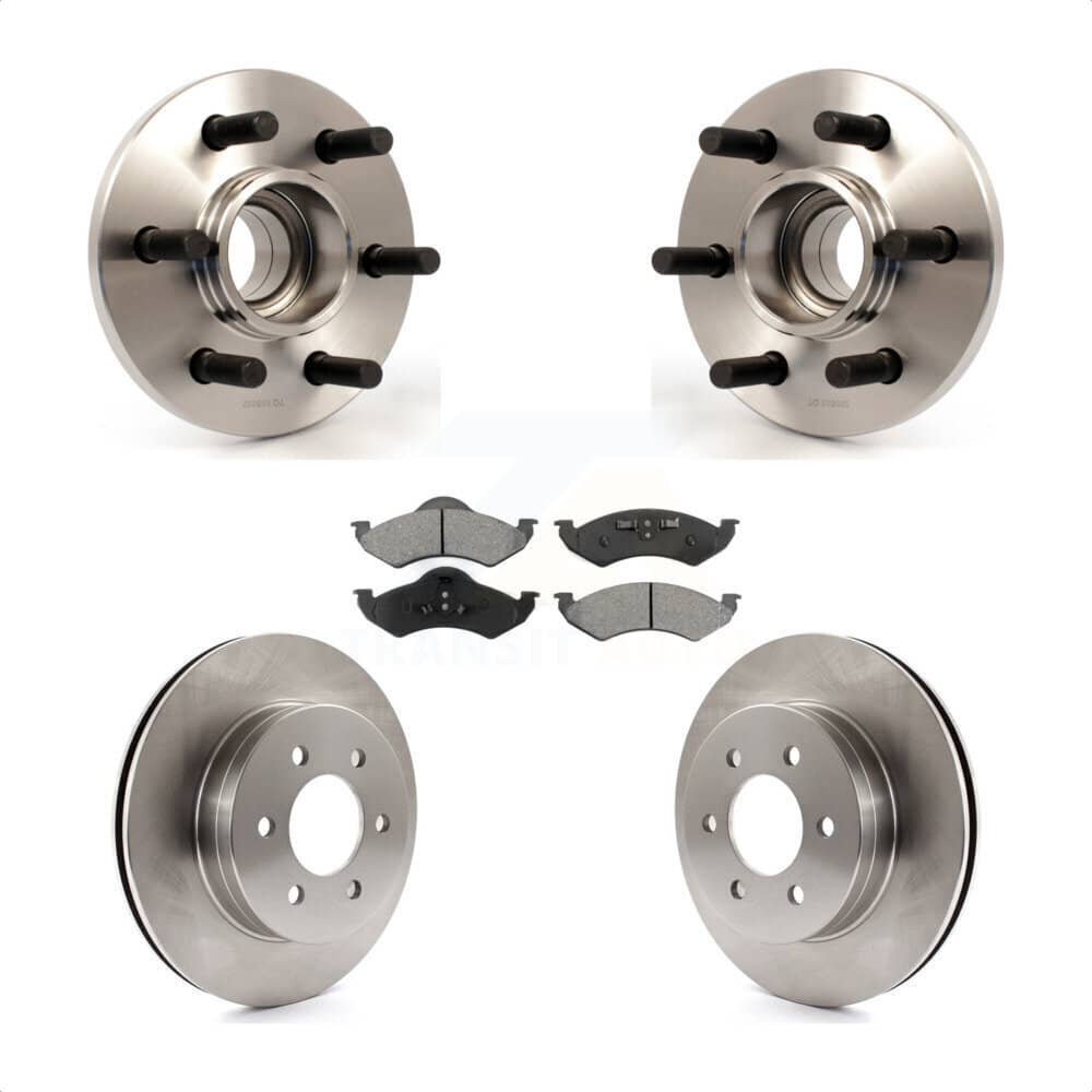 Transit Auto - KBB-105886 - Front Wheel Bearing and Hub Assembly Kits