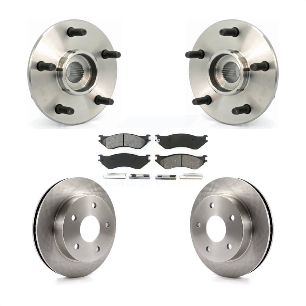 Transit Auto - KBB-105897 - Front Wheel Bearing and Hub Assembly Kits