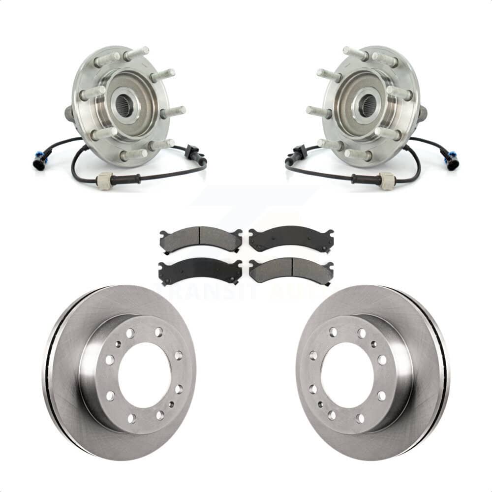 Transit Auto - KBB-105962 - Front Wheel Bearing and Hub Assembly Kits