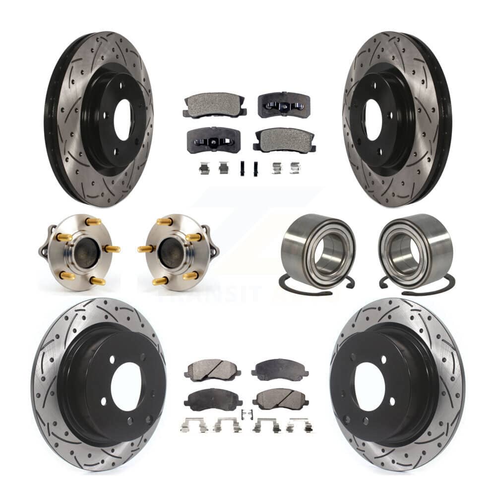 Transit Auto - KBB-107357 - Front and Rear Wheel Bearing Kits
