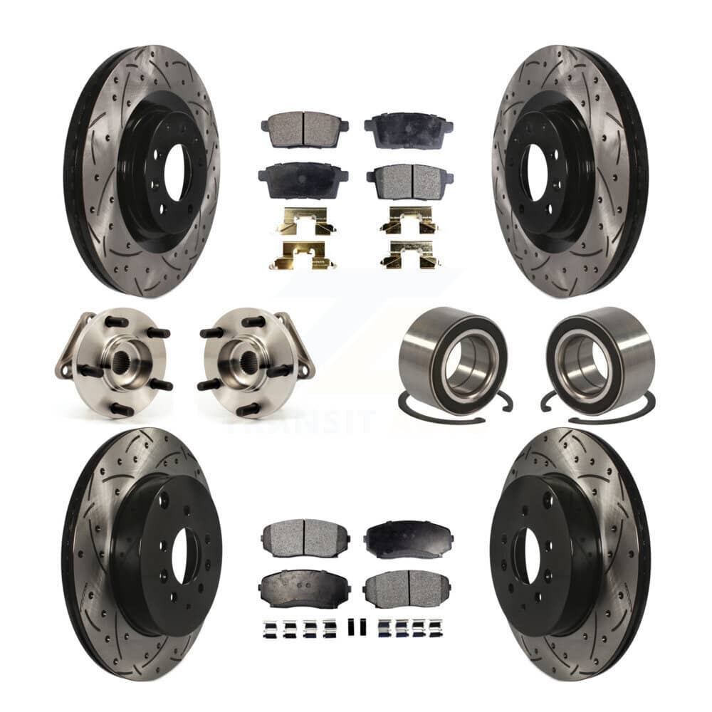 Transit Auto - KBB-107369 - Front and Rear Wheel Bearing Kits