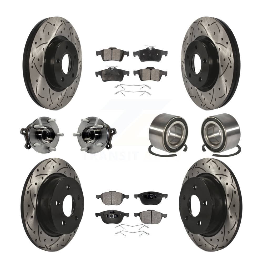 Transit Auto - KBB-107398 - Front and Rear Wheel Bearing Kits