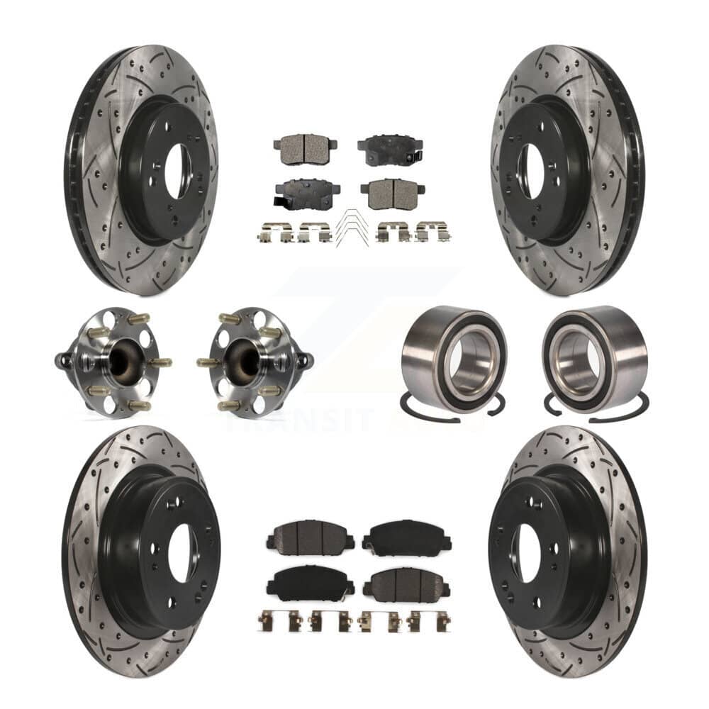 Transit Auto - KBB-107411 - Front and Rear Wheel Bearing Kits