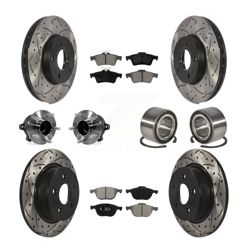 Transit Auto - KBB-107484 - Front and Rear Wheel Bearing Kits