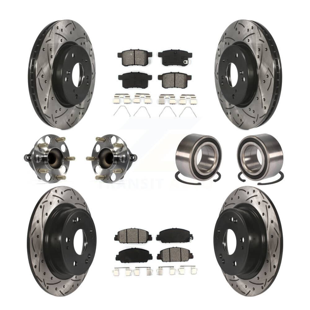 Transit Auto - KBB-107504 - Front and Rear Wheel Bearing Kits