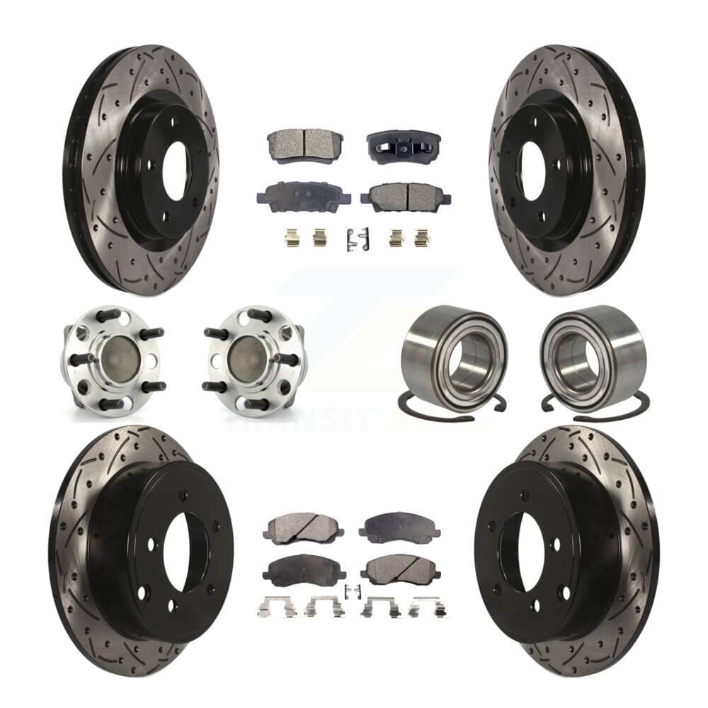 Transit Auto - KBB-107522 - Front and Rear Wheel Bearing Kits
