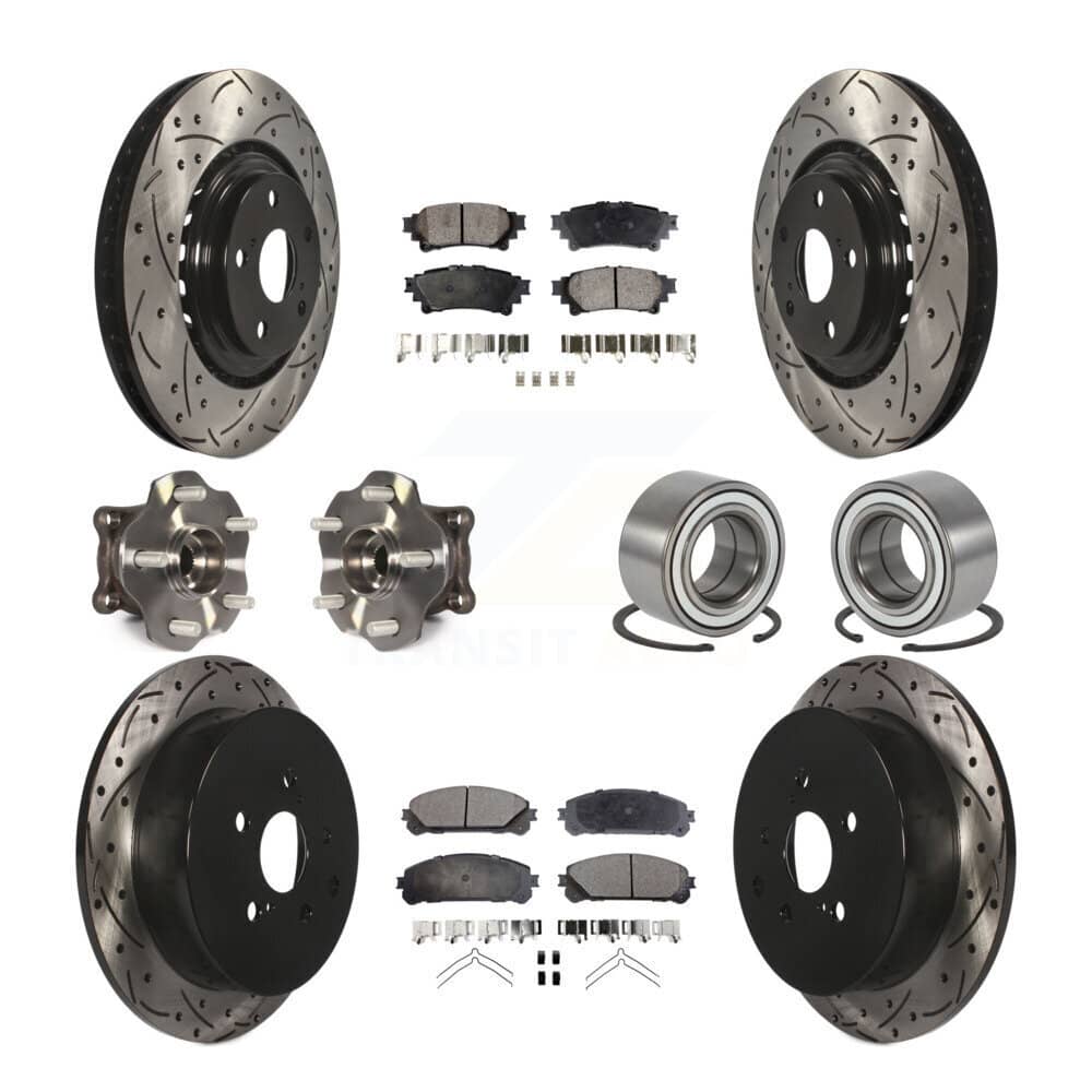 Transit Auto - KBB-107533 - Front and Rear Wheel Bearing Kits