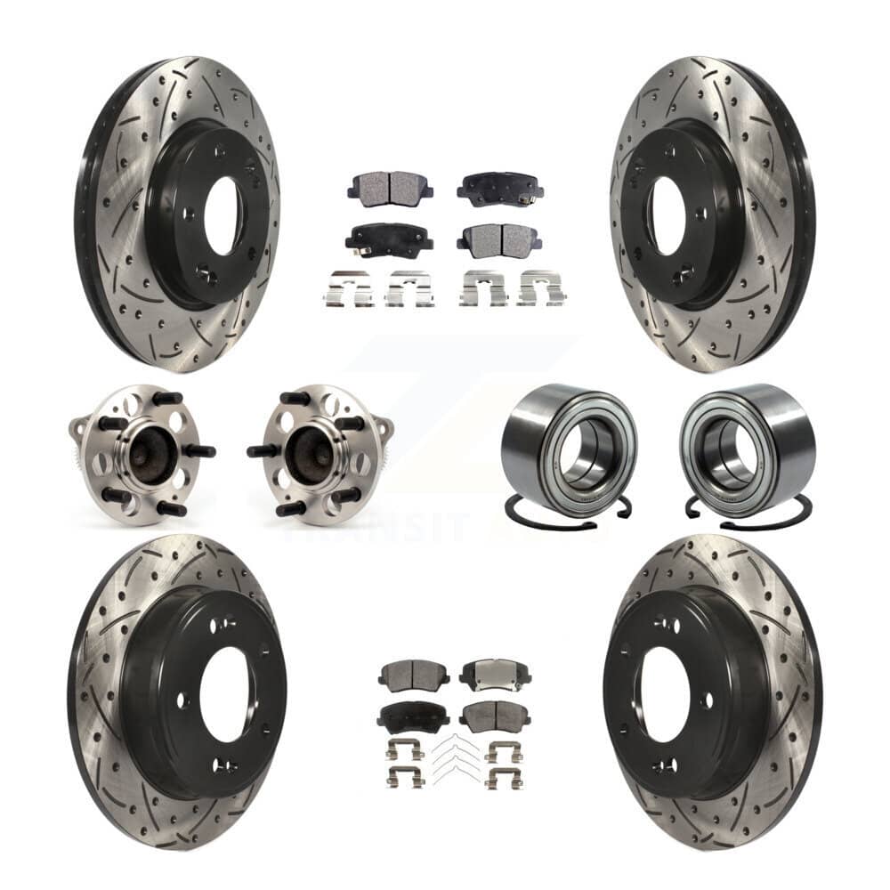 Transit Auto - KBB-107577 - Front and Rear Wheel Bearing Kits