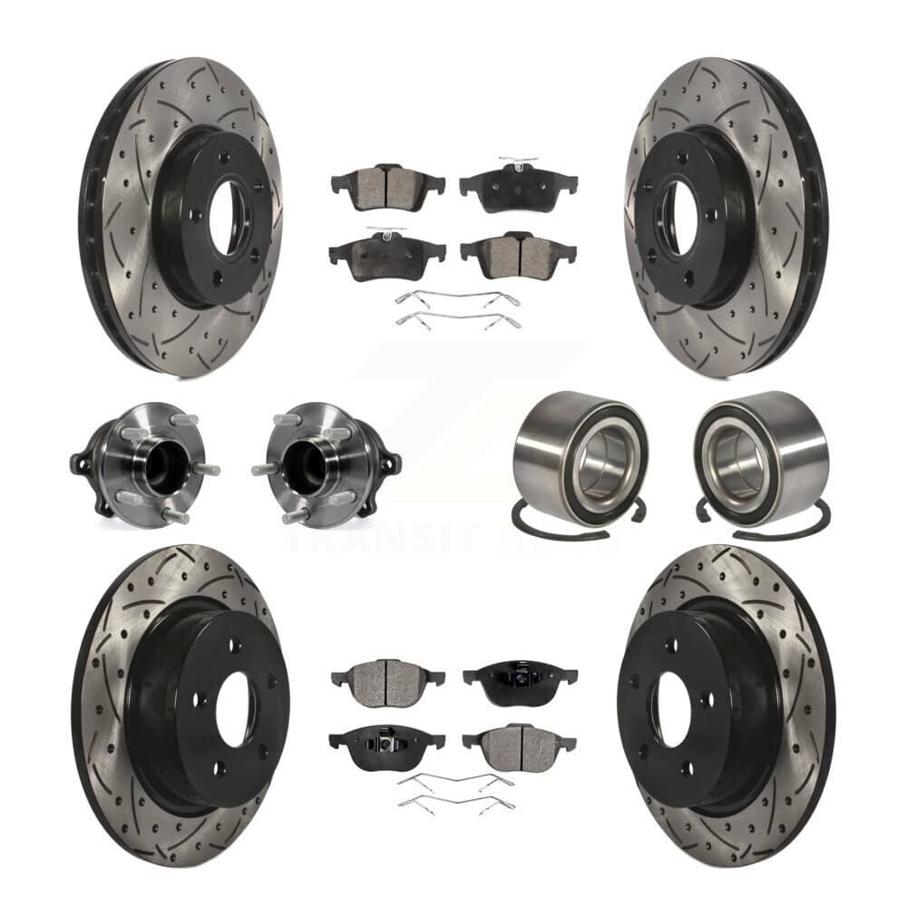Transit Auto - KBB-107580 - Front and Rear Wheel Bearing Kits