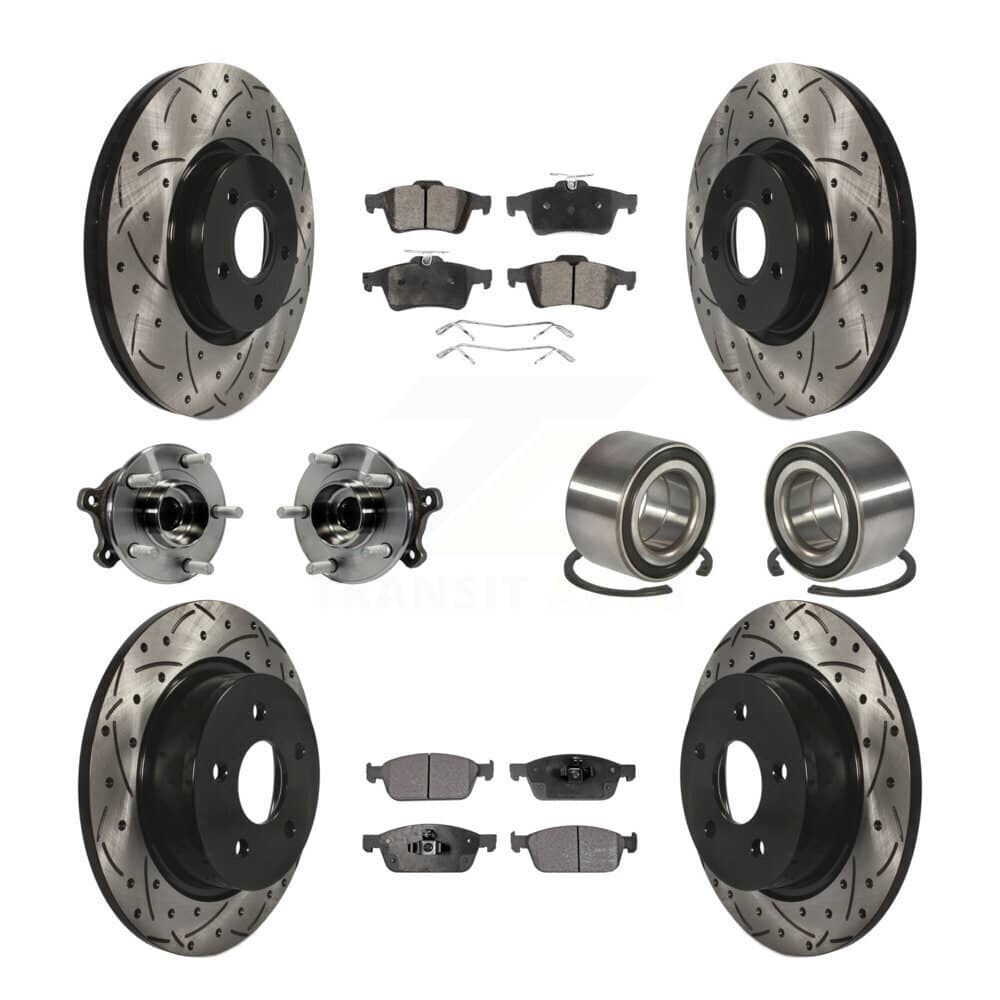 Transit Auto - KBB-107585 - Front and Rear Wheel Bearing Kits