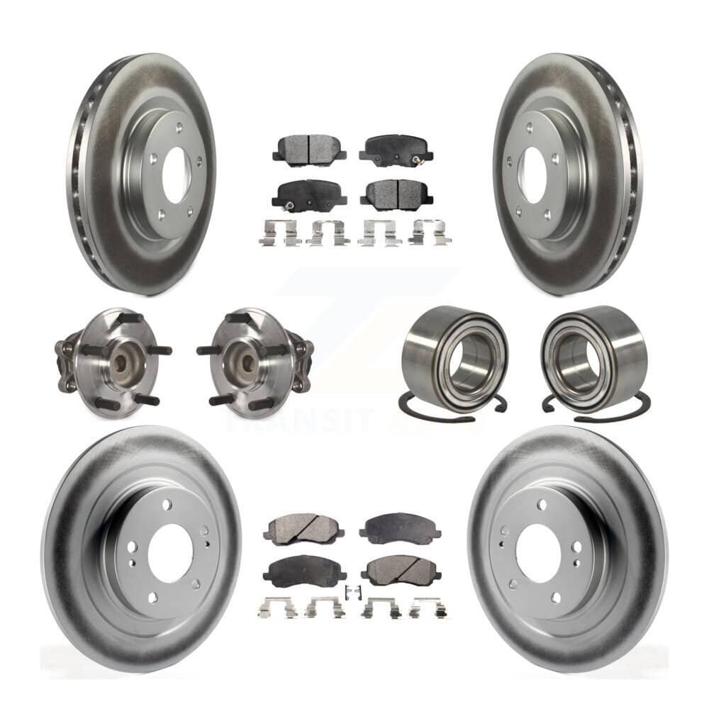 Transit Auto - KBB-107893 - Front and Rear Wheel Bearing Kits