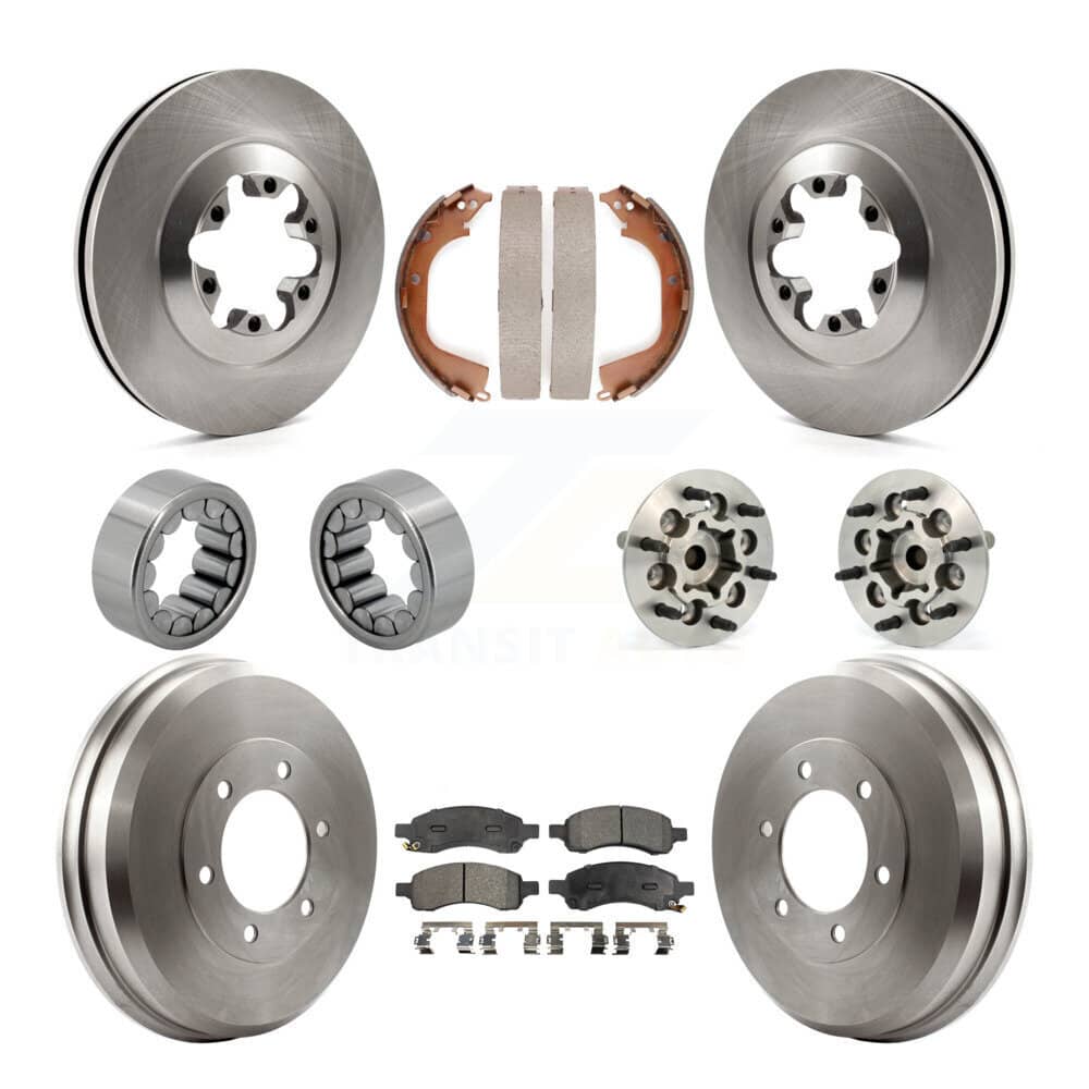 Transit Auto - KBB-108682 - Front and Rear Wheel Bearing and Hub Assembly Kits