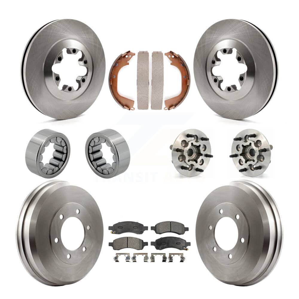 Transit Auto - KBB-108683 - Front and Rear Wheel Bearing and Hub Assembly Kits