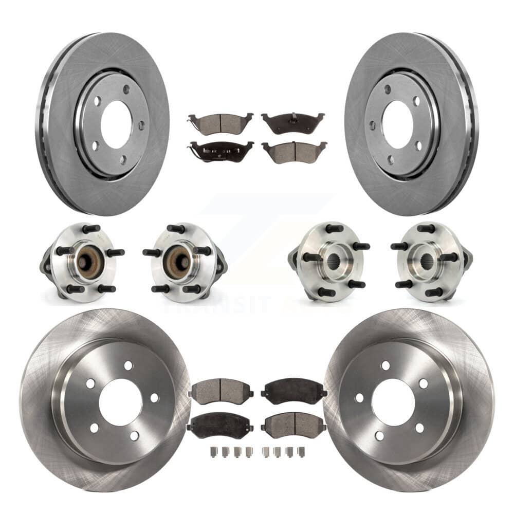 Transit Auto - KBB-108767 - Front and Rear Wheel Bearing and Hub Assembly Kits