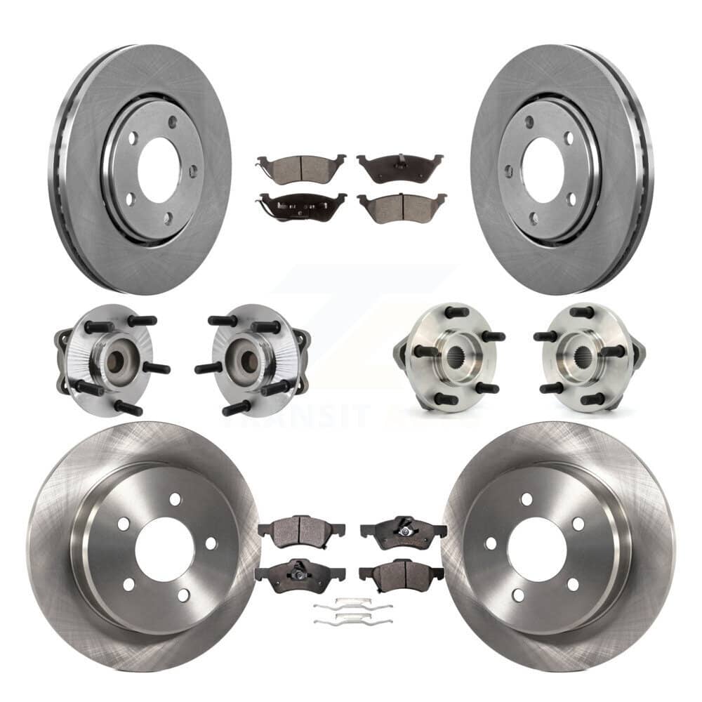Transit Auto - KBB-108771 - Front and Rear Wheel Bearing and Hub Assembly Kits