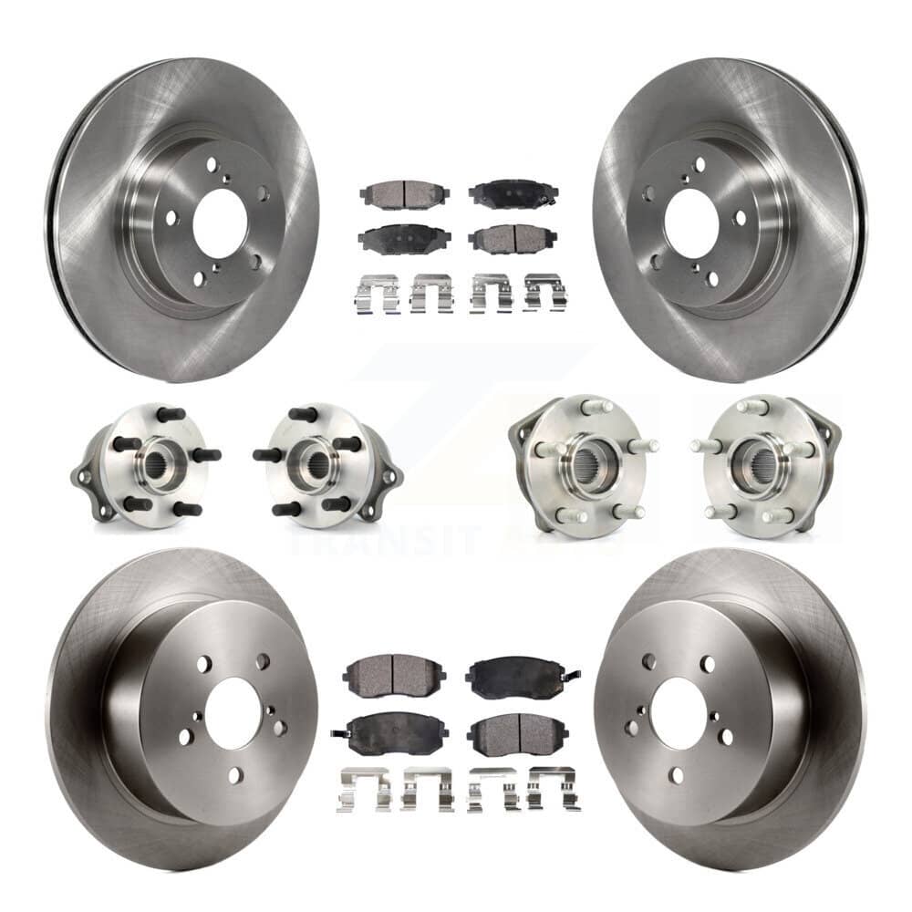 Transit Auto - KBB-108815 - Front and Rear Wheel Bearing and Hub Assembly Kits