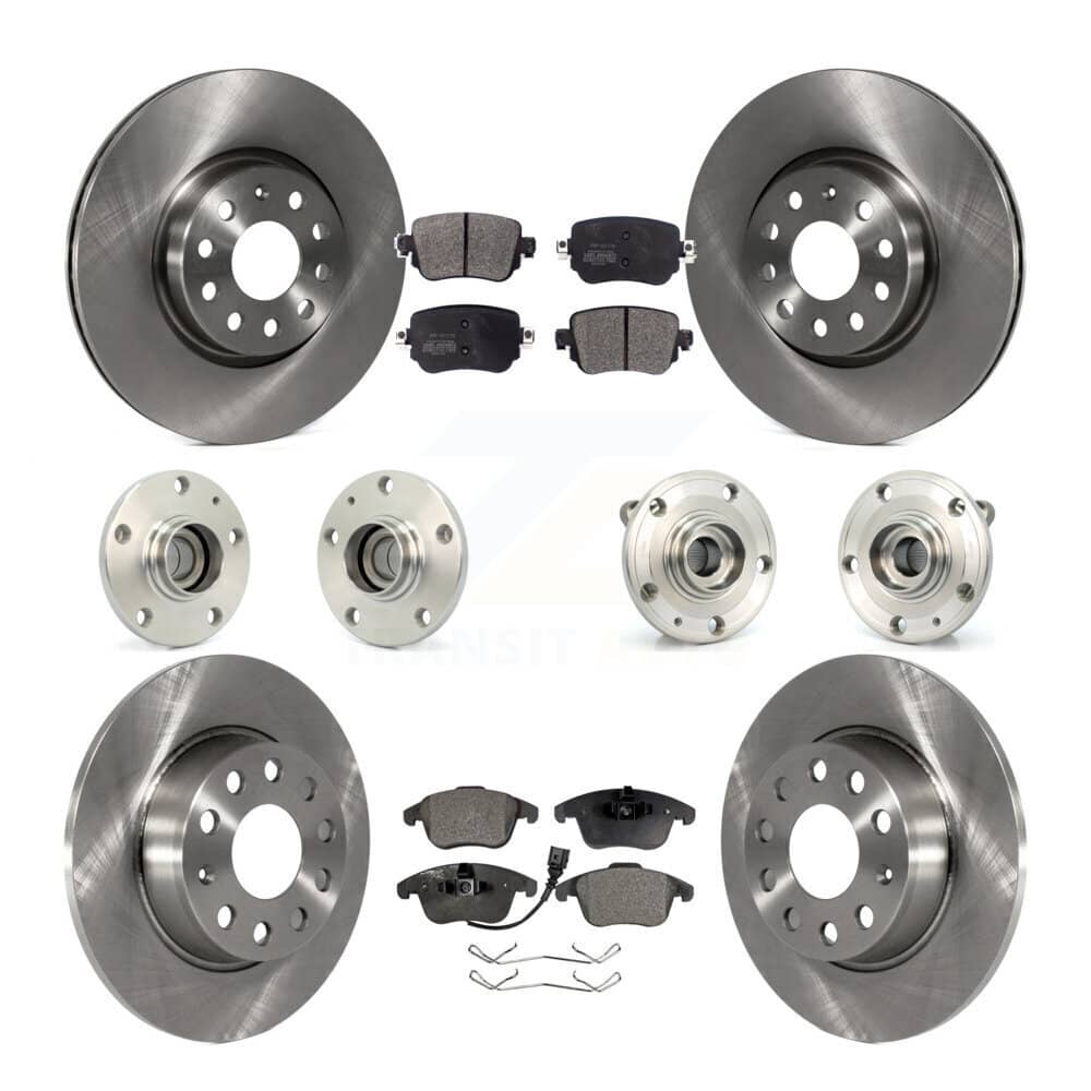 Transit Auto - KBB-108851 - Front and Rear Wheel Bearing and Hub Assembly Kits