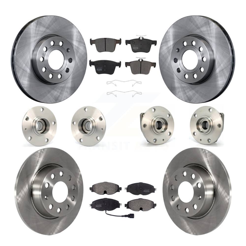 Transit Auto - KBB-108886 - Front and Rear Wheel Bearing and Hub Assembly Kits