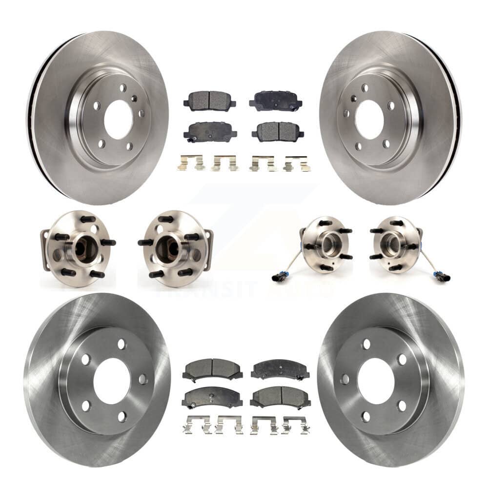 Transit Auto - KBB-108900 - Front and Rear Wheel Bearing and Hub Assembly Kits