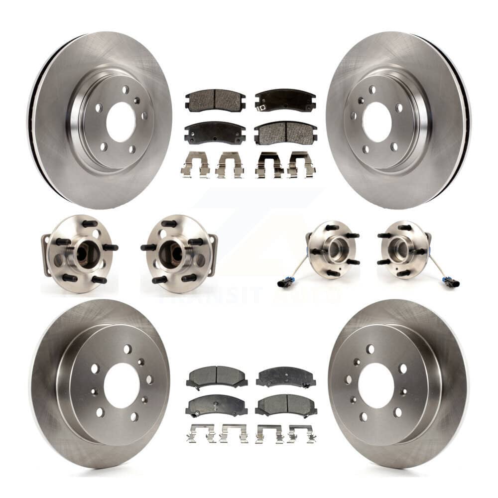 Transit Auto - KBB-108901 - Front and Rear Wheel Bearing and Hub Assembly Kits