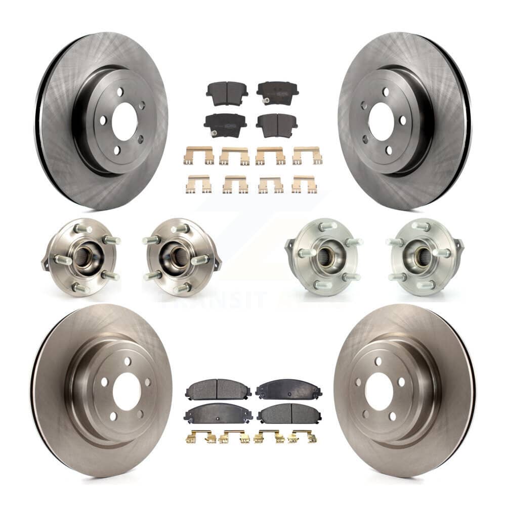 Transit Auto - KBB-108920 - Front and Rear Wheel Bearing and Hub Assembly Kits